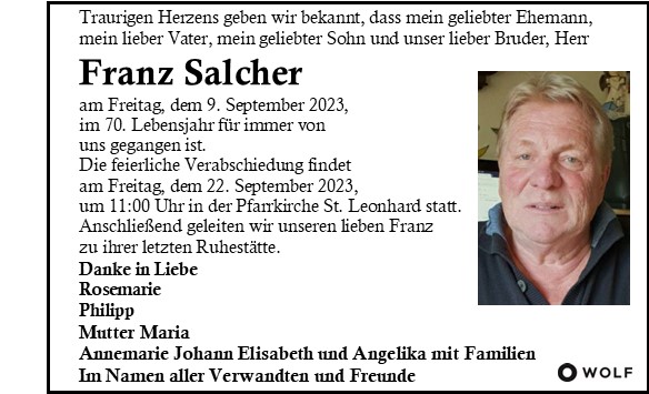 Franz  Salcher